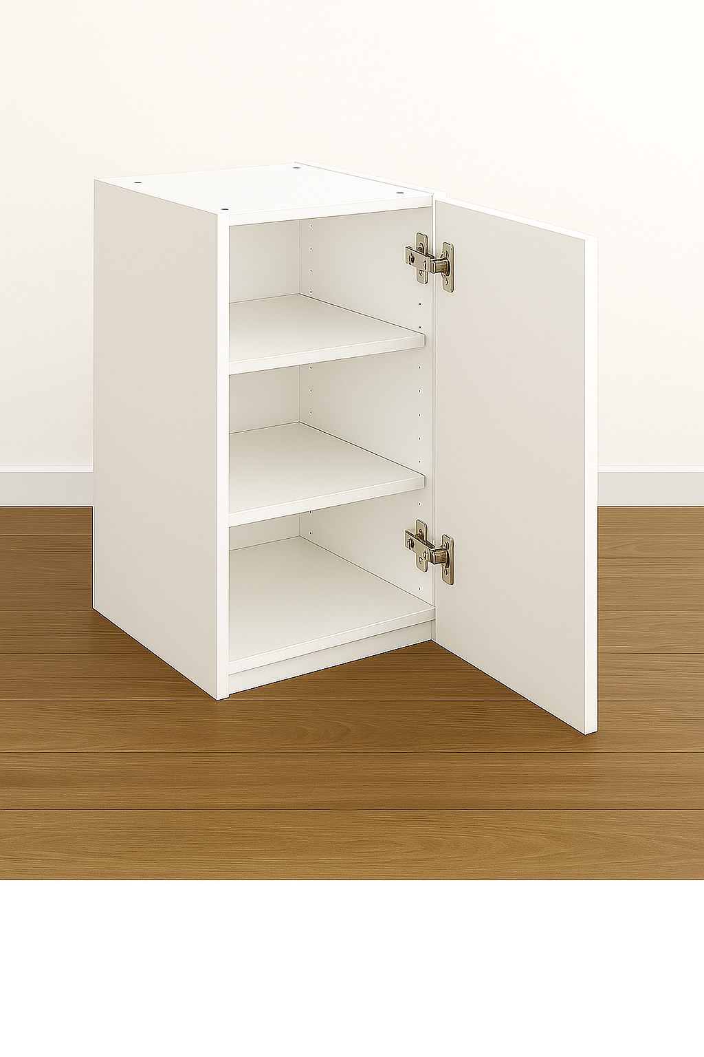 Wall Cabinet 30" High - Melamine Flat Panel Doors With Ranging 9" to 24" - Image 3