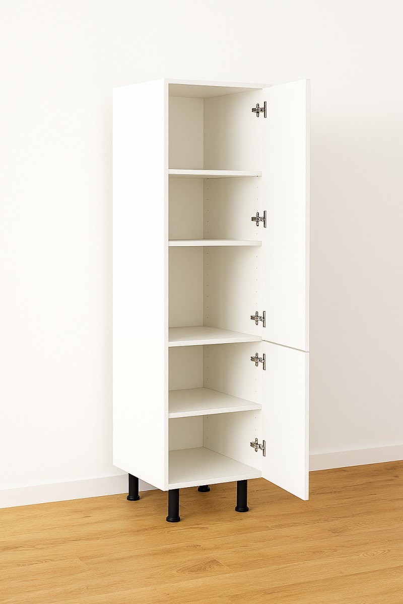 Pantry Cabinet 18" Wide x 85.5" High - Melamine Flat Panel Doors - Image 3