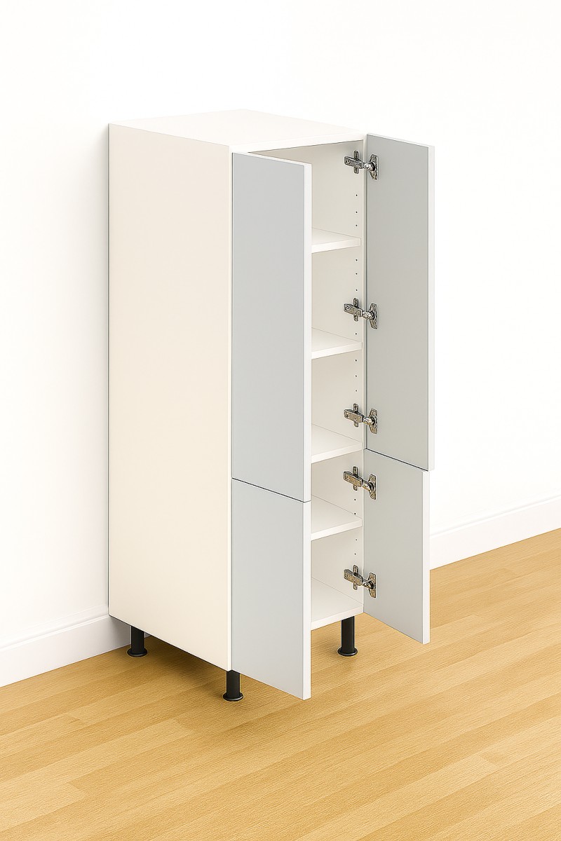 Pantry Cabinet 30" Wide x 85.5" High - Melamine Flat Panel Doors - Image 4