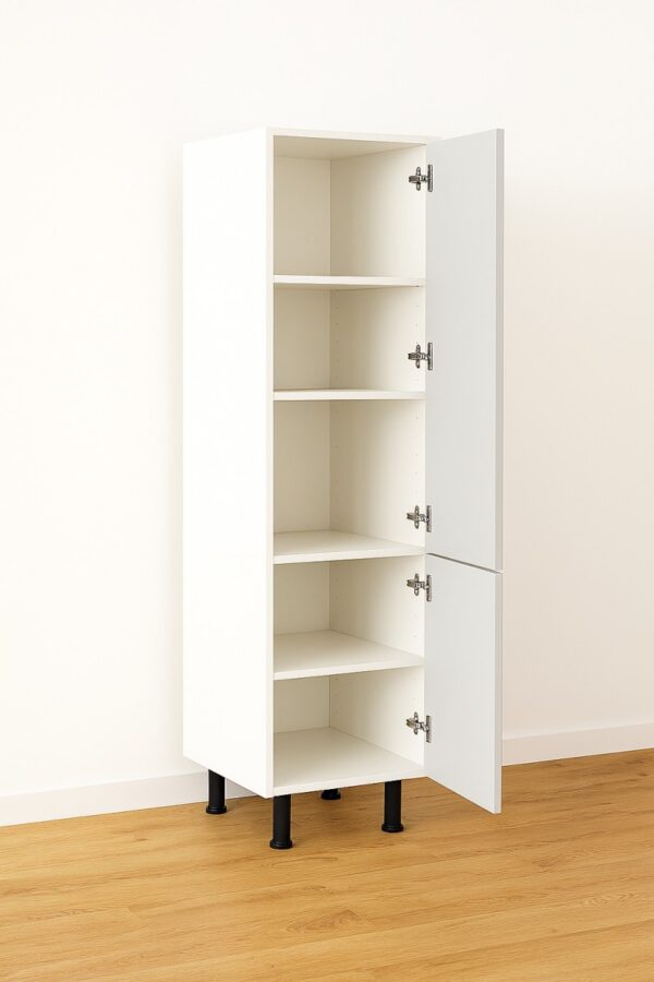 Pantry Cabinet 18" Wide x 85.5" High - Melamine Flat Panel Doors - Image 4