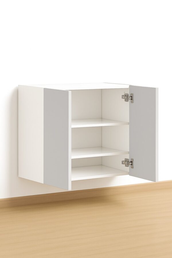 Wall Cabinet 36" High - Melamine Flat Panel Double Doors With Ranging 24" to 36" - Image 4