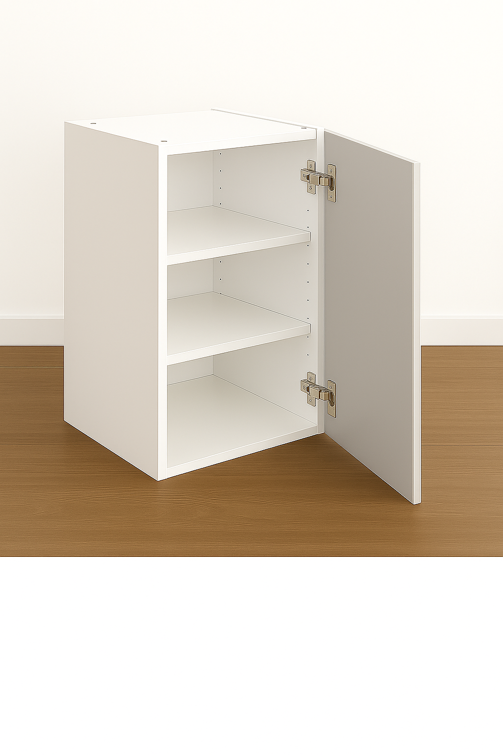 Wall Cabinet 30" High - Melamine Flat Panel Doors With Ranging 9" to 24" - Image 4