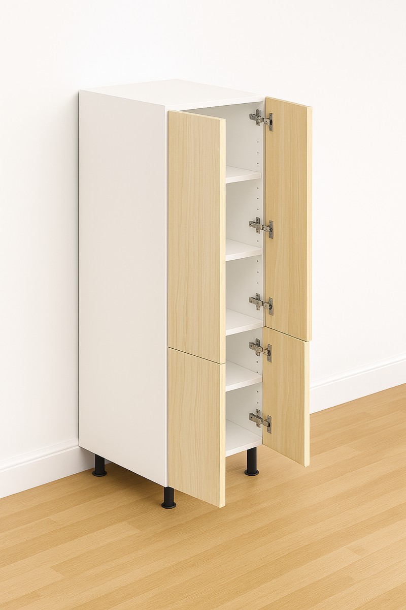 Pantry Cabinet 30" Wide x 85.5" High - Melamine Flat Panel Doors - Image 2