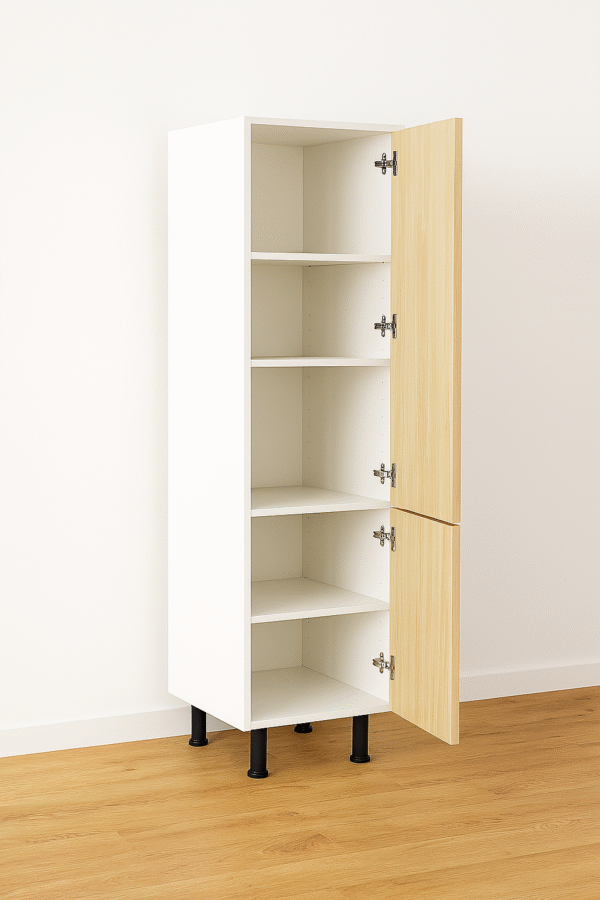 Pantry Cabinet 18" Wide x 85.5" High - Melamine Flat Panel Doors - Image 2