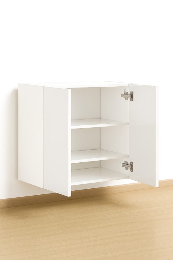 Wall Cabinet 36" High - Melamine Flat Panel Double Doors With Ranging 24" to 36" - Image 5