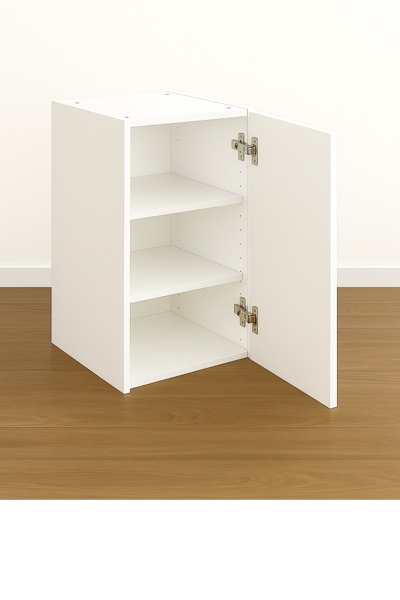 Wall Cabinet 36" High - Melamine Flat Panel Doors With Ranging 9" to 24" - Image 5