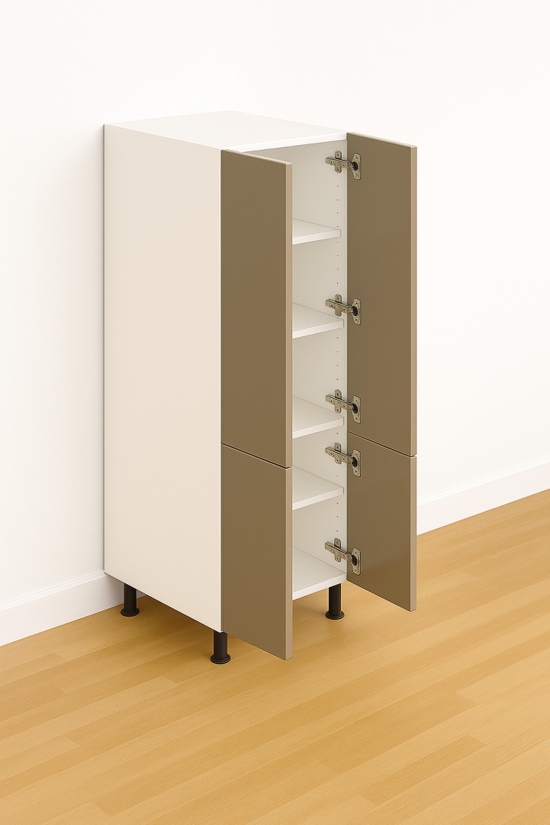 Pantry Cabinet 30" Wide x 85.5" High - Melamine Flat Panel Doors - Image 6