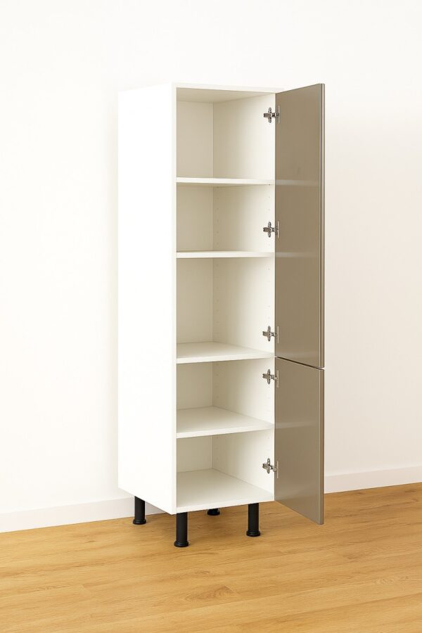 Pantry Cabinet 18" Wide x 85.5" High - Melamine Flat Panel Doors - Image 6