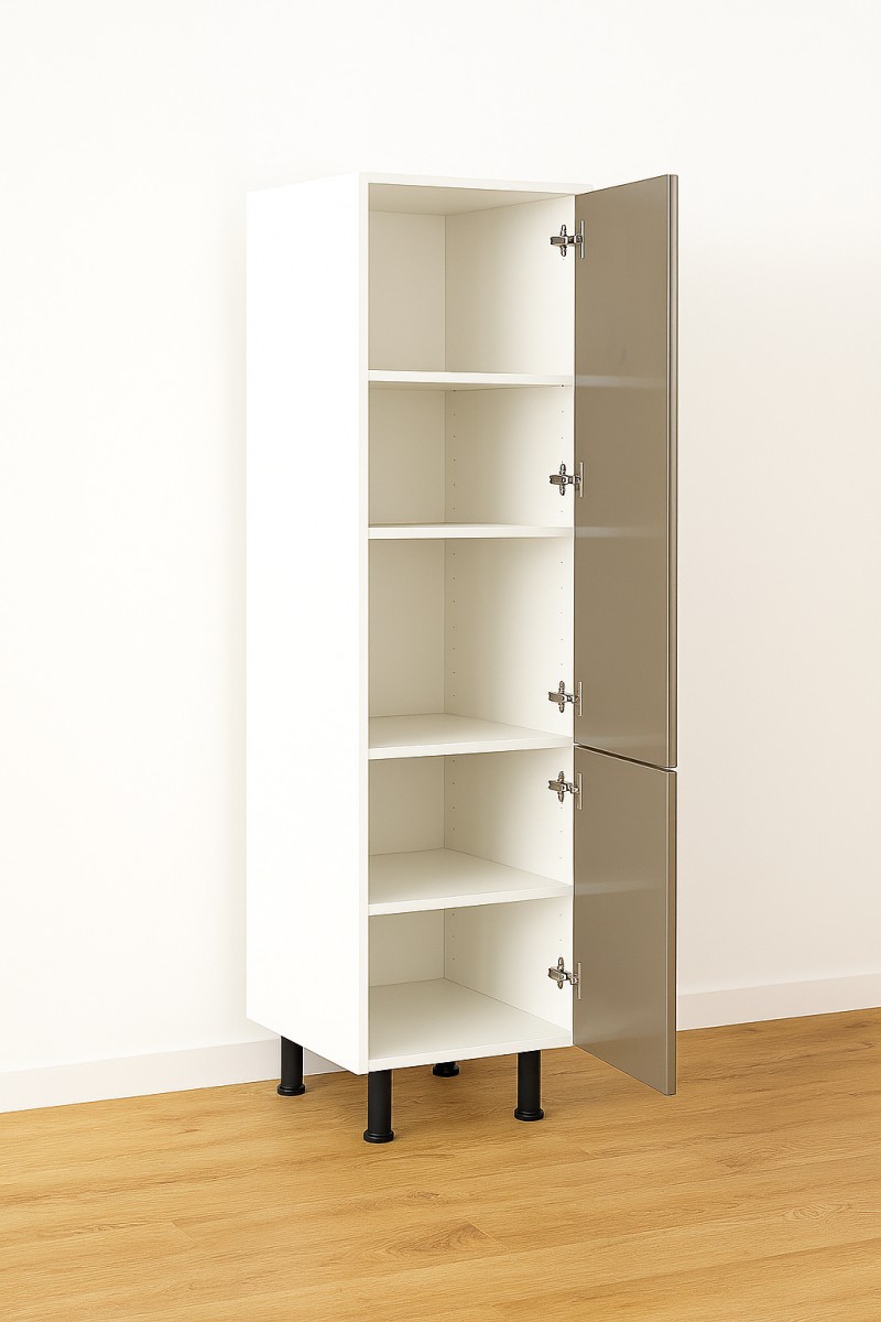 Pantry Cabinet 18" Wide x 85.5" High - Melamine Flat Panel Doors - Image 6
