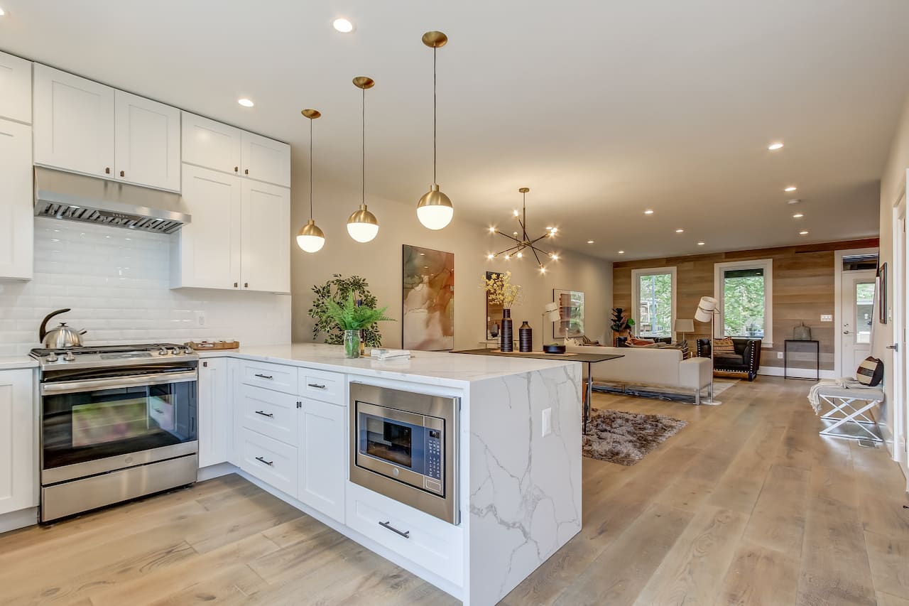 Kitchen Cabinets in Open Concept Homes