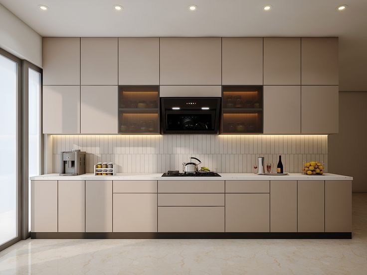 Modern modular kitchen cabinets design options
