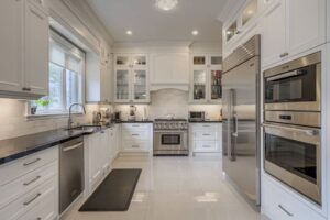 Premium ready to assemble kitchen cabinets in Ontario with white shaker design