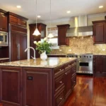 Kitchen Cabinets Toronto with warm wood tones – best kitchen cabinet colors Canada
